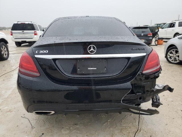 55SWF8DB3KU294774 - 2019 MERCEDES-BENZ C 300 BLACK photo 6