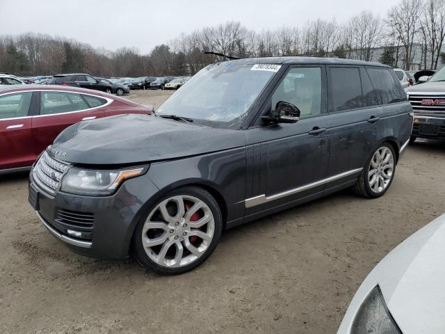 2017 LAND ROVER RANGE ROVE SUPERCHARGED, 