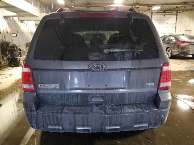 1FMCU0DG3BKB33007 - 2011 FORD ESCAPE XLT GRAY photo 6