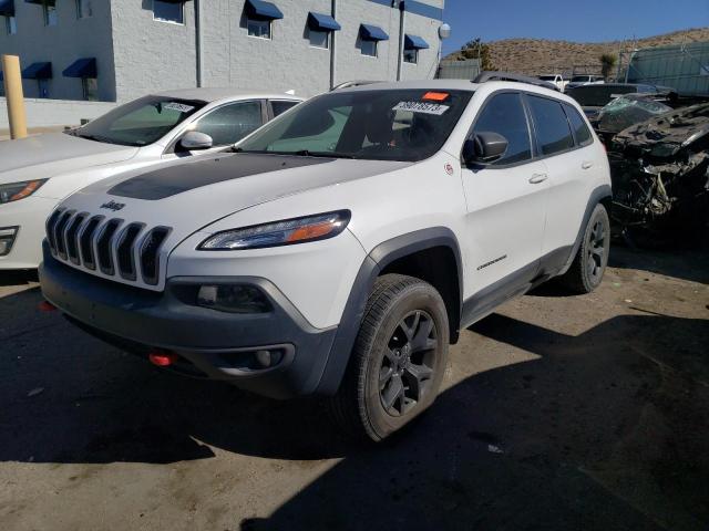 1C4PJMBX4JD521178 - 2018 JEEP CHEROKEE TRAILHAWK WHITE photo 1