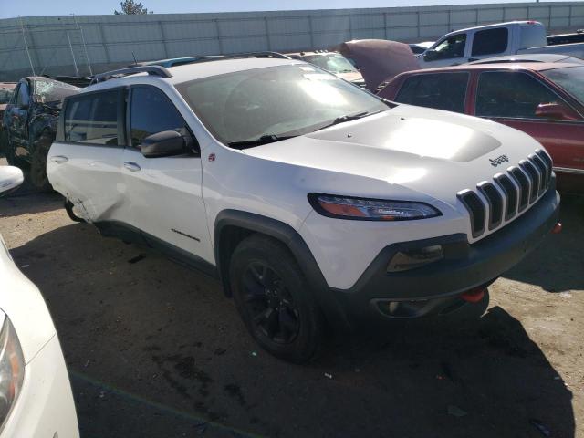 1C4PJMBX4JD521178 - 2018 JEEP CHEROKEE TRAILHAWK WHITE photo 4