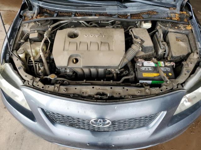 1NXBU4EE1AZ297116 - 2010 TOYOTA COROLLA LE BASE GRAY photo 11