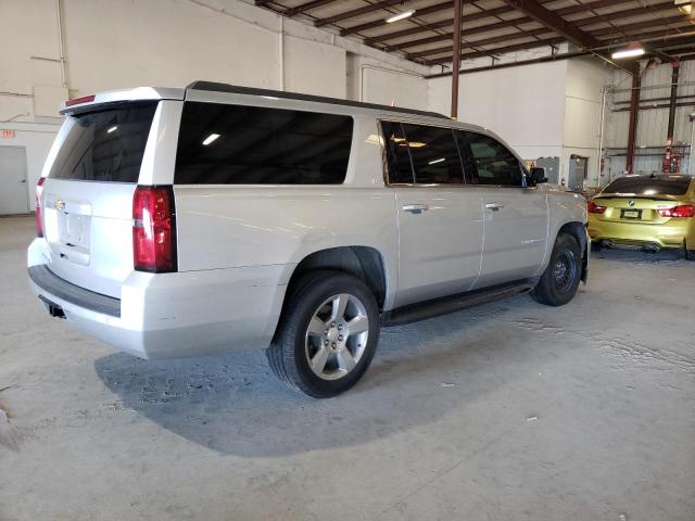 1GNSCHKC0JR394996 - 2018 CHEVROLET SUBURBAN C1500 LT SILVER photo 3