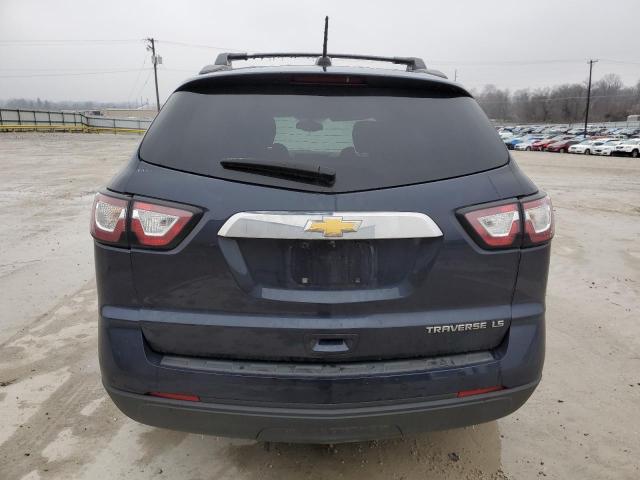 1GNKRFED3GJ251264 - 2016 CHEVROLET TRAVERSE LS BLUE photo 6