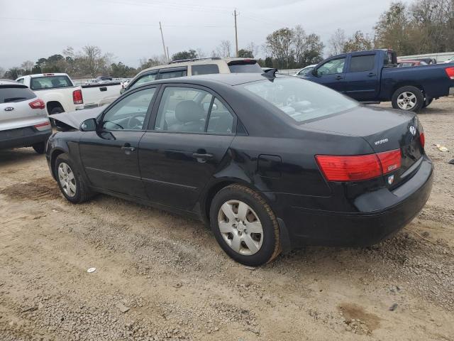 5NPET46C39H512356 - 2009 HYUNDAI SONATA GLS BLACK photo 2