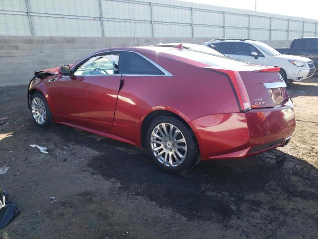 1G6DS1E38C0105719 - 2012 CADILLAC CTS PREMIUM COLLECTION RED photo 2