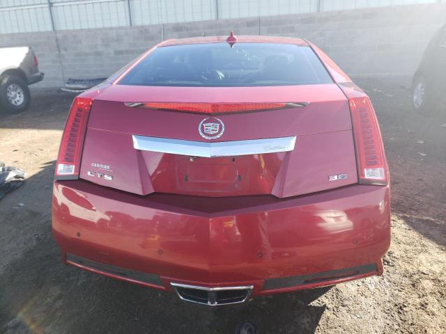 1G6DS1E38C0105719 - 2012 CADILLAC CTS PREMIUM COLLECTION RED photo 6