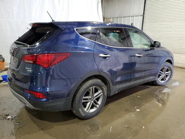 5XYZTDLB8JG564509 - 2018 HYUNDAI SANTA FE S BLUE photo 3