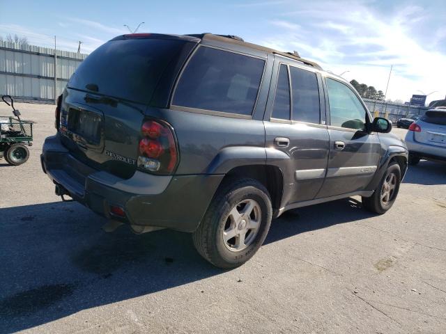 1GNDS13S832261083 - 2003 CHEVROLET TRAILBLAZE BLUE photo 3