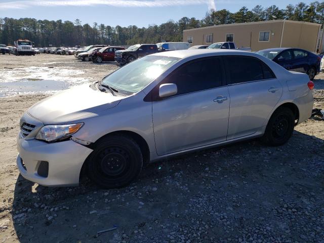 2T1BU4EE5DC939407 - 2013 TOYOTA COROLLA BASE SILVER photo 1