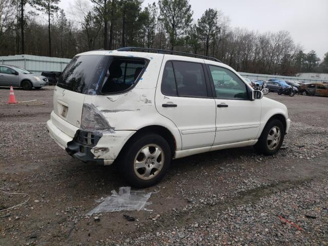 4JGAB54E42A354713 - 2002 MERCEDES-BENZ ML 320 WHITE photo 3