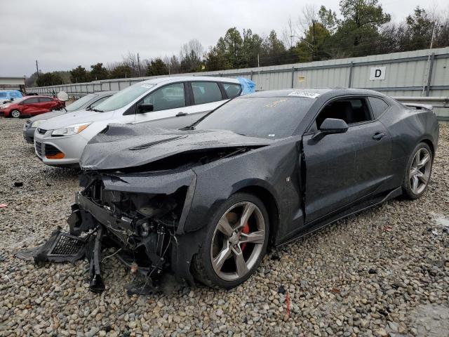 1G1FF1R76J0121883 - 2018 CHEVROLET CAMARO SS BLACK photo 1