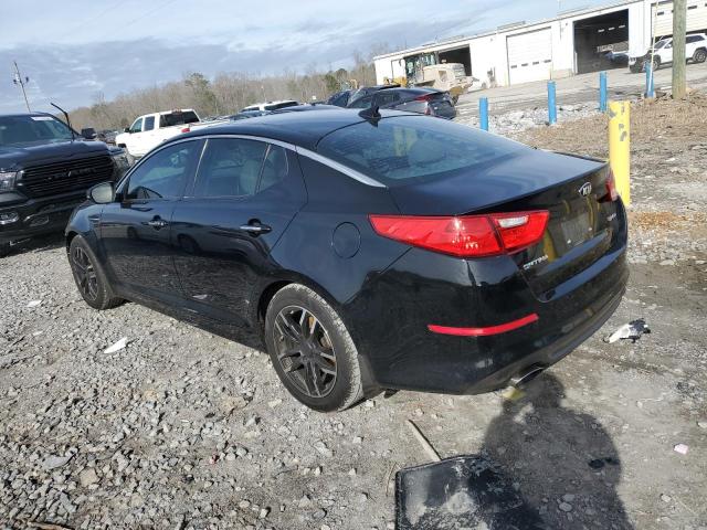 5XXGN4A7XEG301318 - 2014 KIA OPTIMA EX BLACK photo 2