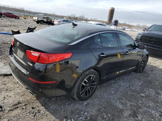 5XXGN4A7XEG301318 - 2014 KIA OPTIMA EX BLACK photo 3