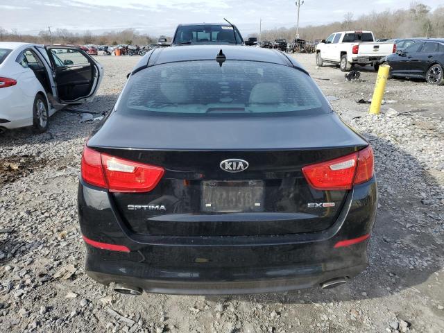 5XXGN4A7XEG301318 - 2014 KIA OPTIMA EX BLACK photo 6