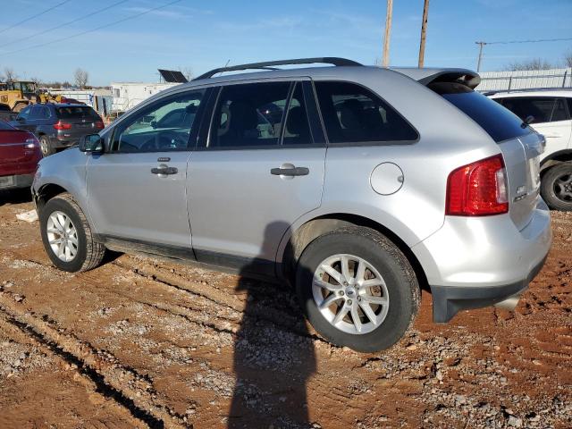 2FMDK3GC8DBC69859 - 2013 FORD EDGE SE SILVER photo 2