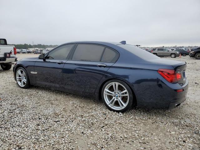 WBAYF8C51ED653702 - 2014 BMW 750 LXI BLUE photo 2
