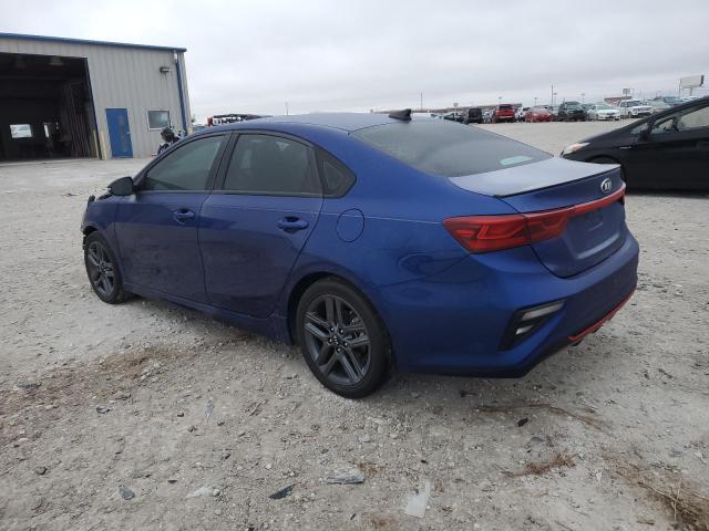 3KPF34AD6LE207210 - 2020 KIA FORTE GT L BLUE photo 2