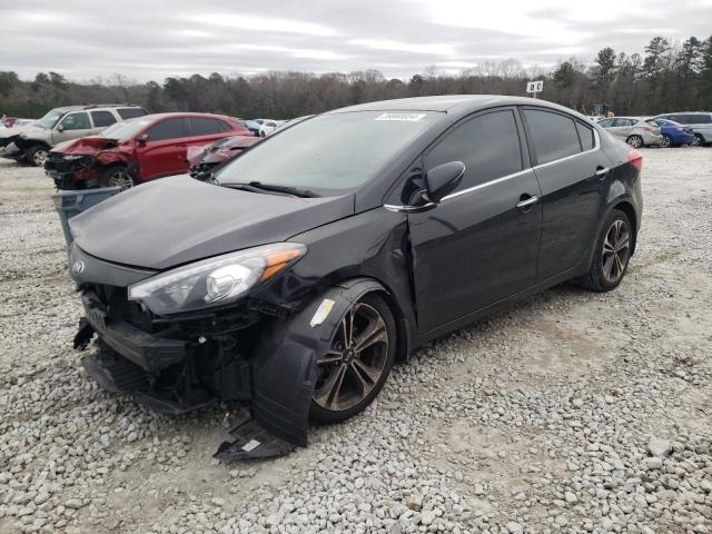 KNAFX4A82G5528196 - 2016 KIA FORTE EX BLACK photo 1