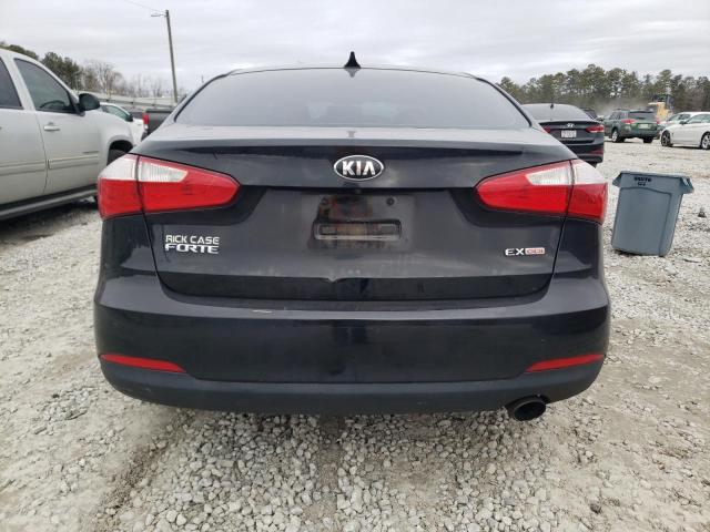 KNAFX4A82G5528196 - 2016 KIA FORTE EX BLACK photo 6