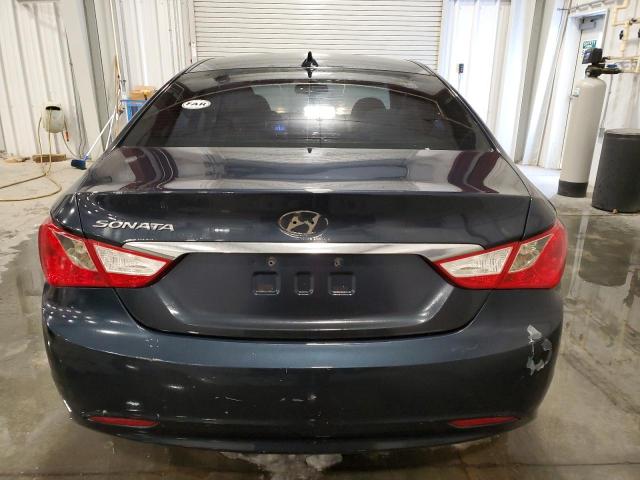 5NPEB4AC0CH345553 - 2012 HYUNDAI SONATA GLS BLACK photo 6