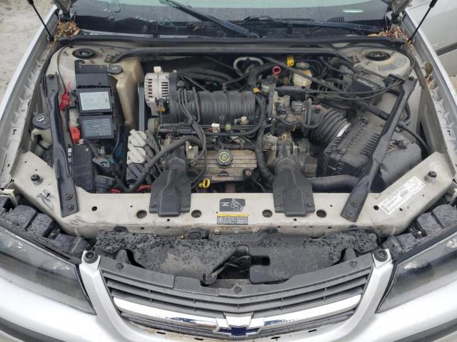 2G1WH55K229354663 - 2002 CHEVROLET IMPALA LS SILVER photo 11