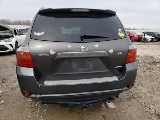 JTEES43A382035011 - 2008 TOYOTA HIGHLANDER SPORT GRAY photo 6