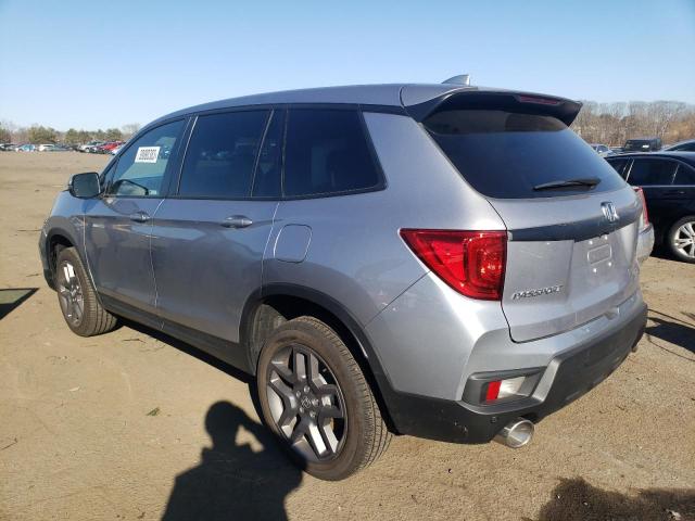 5FNYF8H50NB024419 - 2022 HONDA PASSPORT EXL Plata foto 2