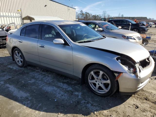 JNKCV51E93M011385 - 2003 INFINITI G35 SILVER photo 4