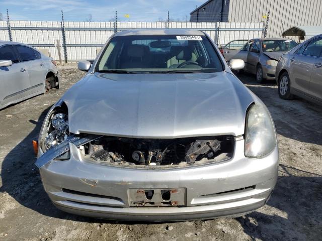 JNKCV51E93M011385 - 2003 INFINITI G35 SILVER photo 5