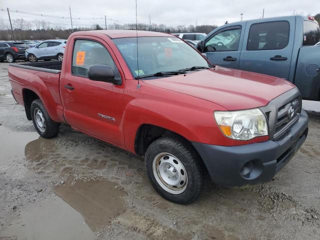 5TENX22N79Z615616 - 2009 TOYOTA TACOMA RED photo 4