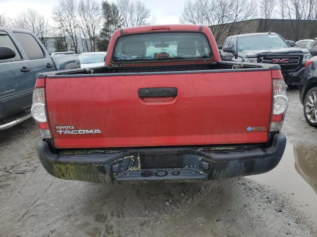 5TENX22N79Z615616 - 2009 TOYOTA TACOMA RED photo 6