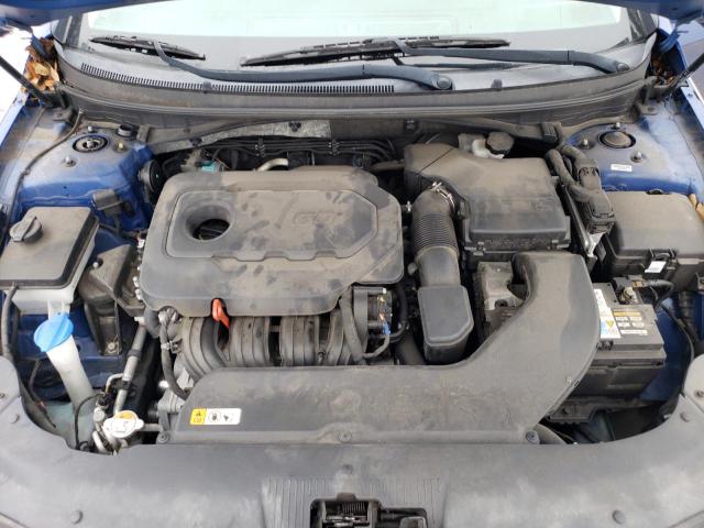 5NPE34AF6GH380434 - 2016 HYUNDAI SONATA SPORT BLUE photo 11