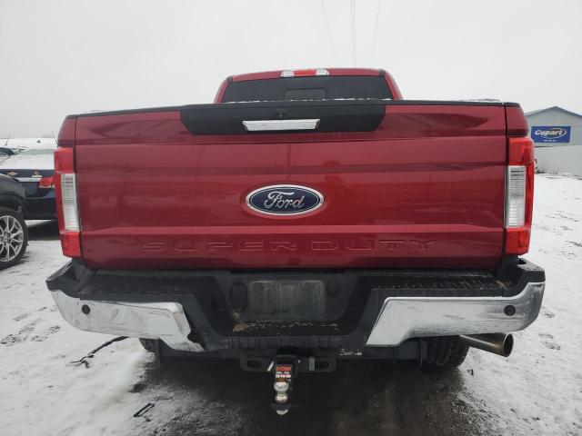 1FT7W2B67JEB95402 - 2018 FORD F250 SUPER DUTY RED photo 6