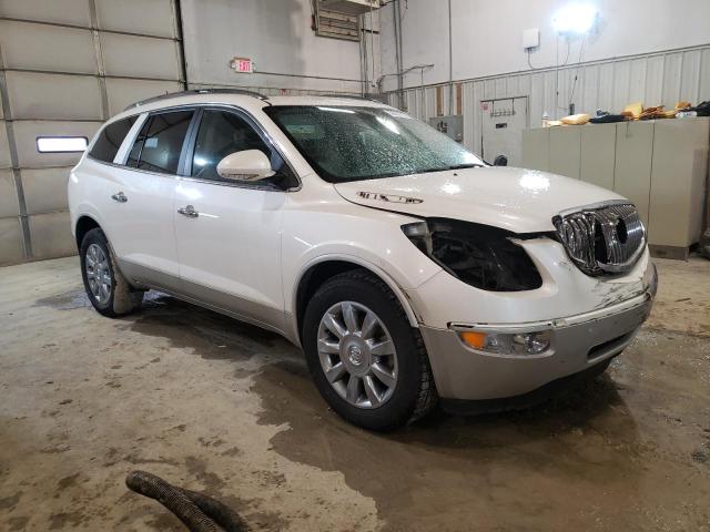 5GAKRBED4BJ295415 - 2011 BUICK ENCLAVE CXL WHITE photo 4