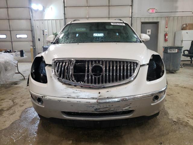 5GAKRBED4BJ295415 - 2011 BUICK ENCLAVE CXL WHITE photo 5