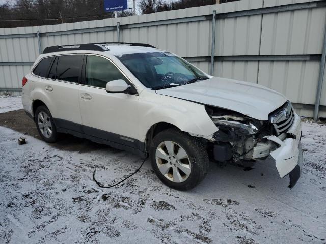 4S4BRBJC9B3367768 - 2011 SUBARU OUTBACK 2.5I LIMITED WHITE photo 4