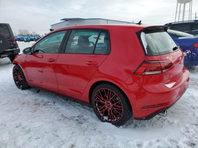 3VW5T7AU6KM008902 - 2019 VOLKSWAGEN GTI S RED photo 2