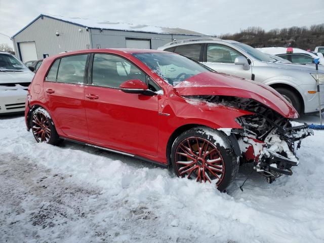 3VW5T7AU6KM008902 - 2019 VOLKSWAGEN GTI S RED photo 4