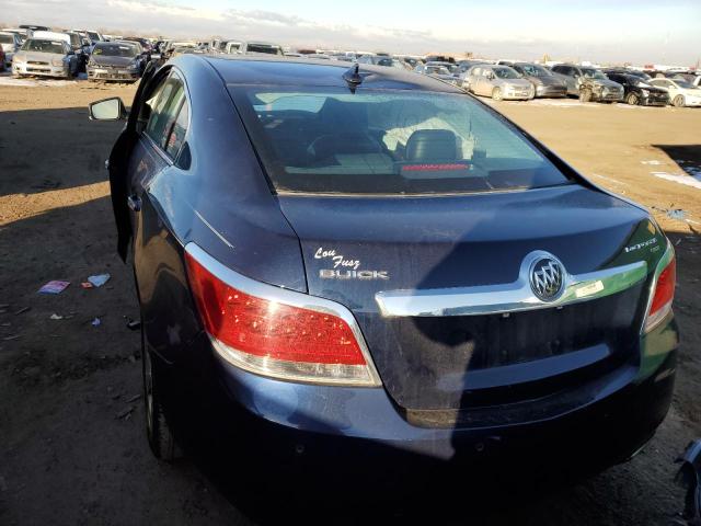 1G4GE5GV6AF301381 - 2010 BUICK LACROSSE CXS BLUE photo 6