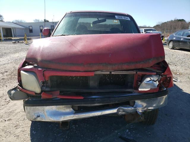 1FTDX1723VNB12408 - 1997 FORD F150 RED photo 5