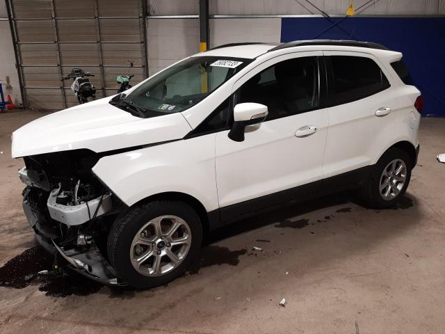 MAJ3S2GE8KC270119 - 2019 FORD ECOSPORT SE WHITE photo 1
