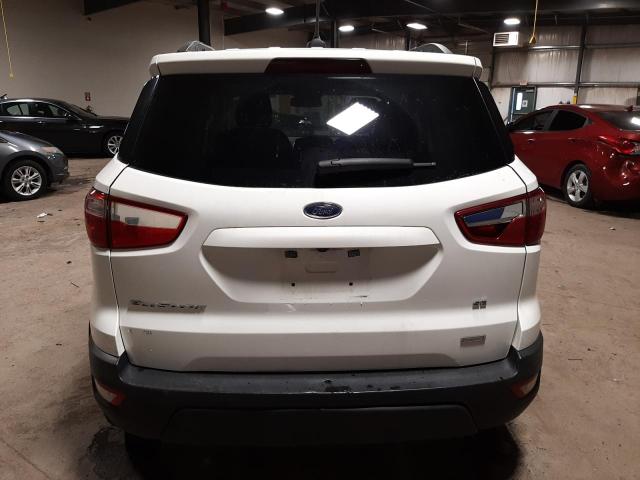 MAJ3S2GE8KC270119 - 2019 FORD ECOSPORT SE WHITE photo 6