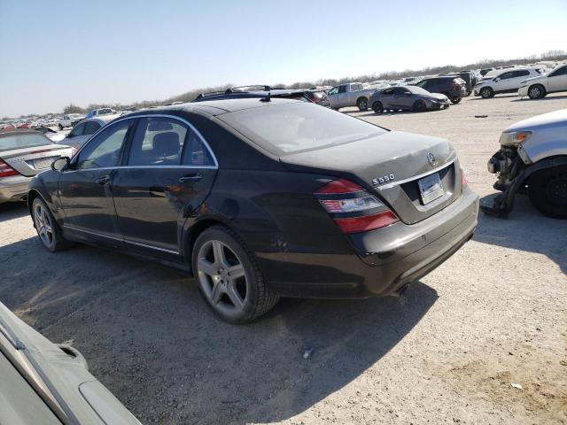 WDDNG71X17A111849 - 2007 MERCEDES-BENZ S 550 BLACK photo 2