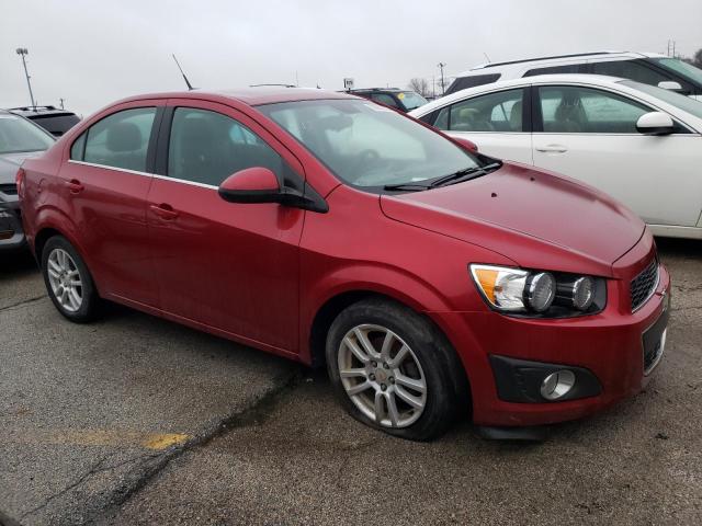 1G1JC5SH0C4144181 - 2012 CHEVROLET SONIC LT RED photo 4