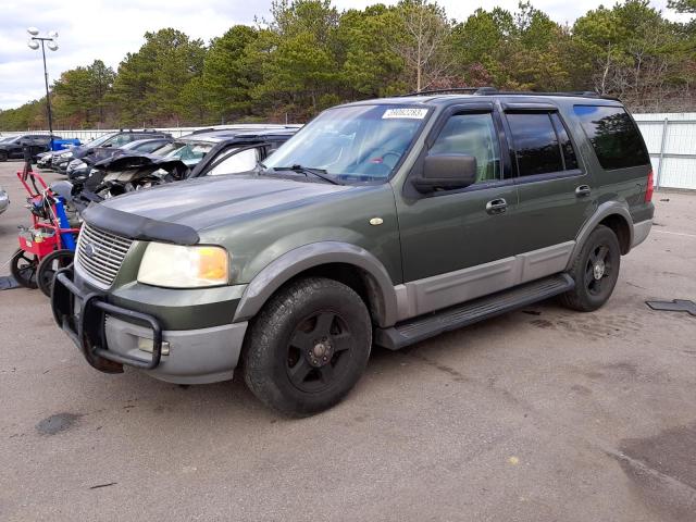 1FMFU16W73LA28909 - 2003 FORD EXPEDITION XLT GREEN photo 1