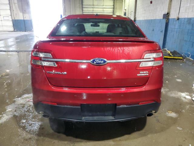 1FAHP2E86DG190592 - 2013 FORD TAURUS SEL RED photo 6