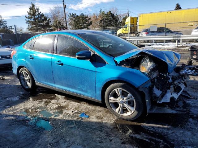 1FADP3F2XEL340369 - 2014 FORD FOCUS SE BLUE photo 4