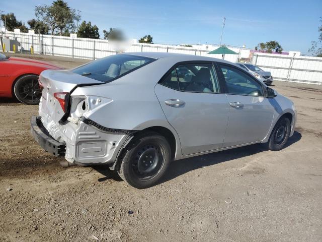 5YFBURHE2EP076866 - 2014 TOYOTA COROLLA L SILVER photo 3