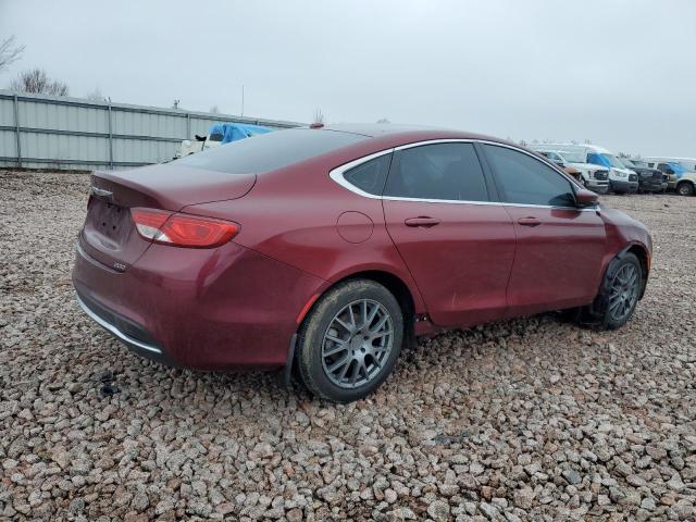 1C3CCCAB6FN591151 - 2015 CHRYSLER 200 LIMITED BURGUNDY photo 3